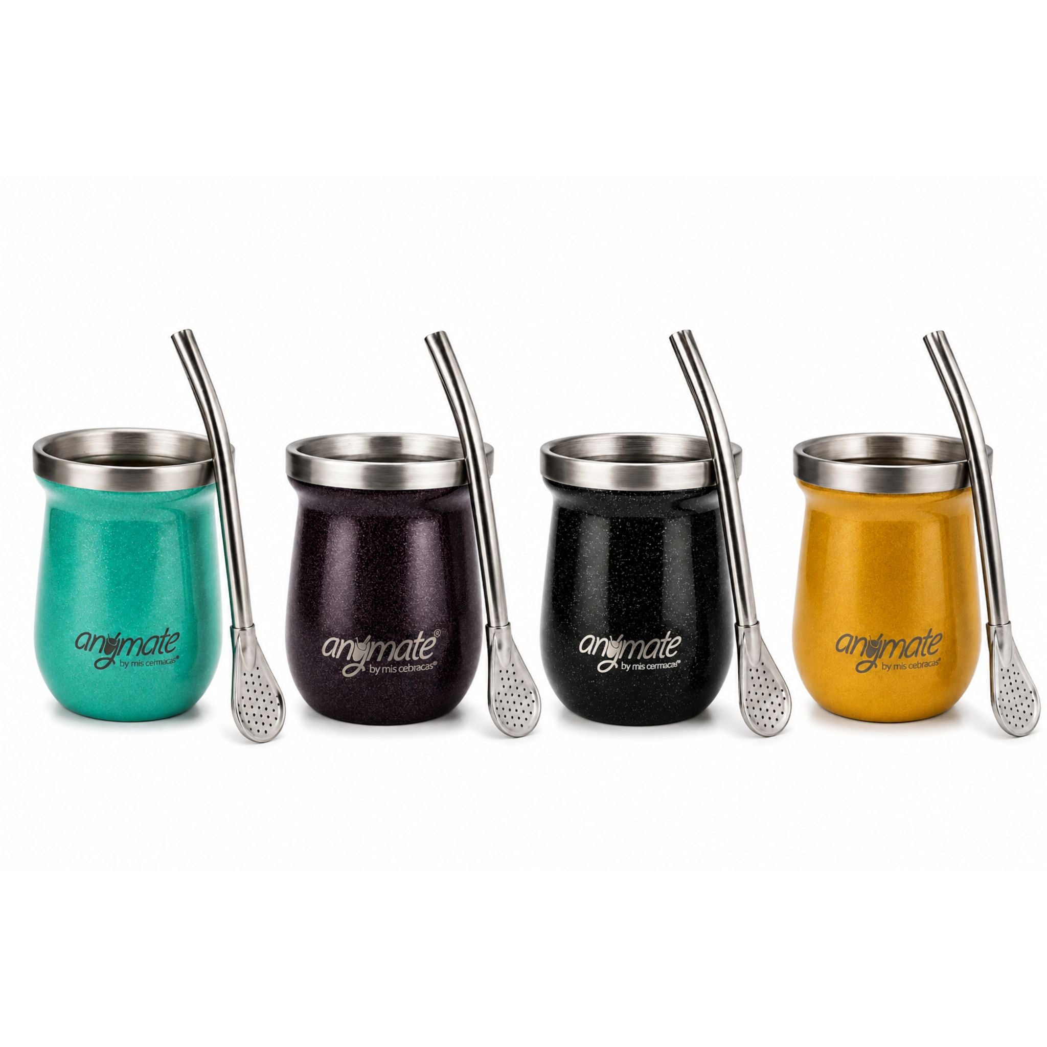 Mate Zaino + Bombilla Acero Inoxidable