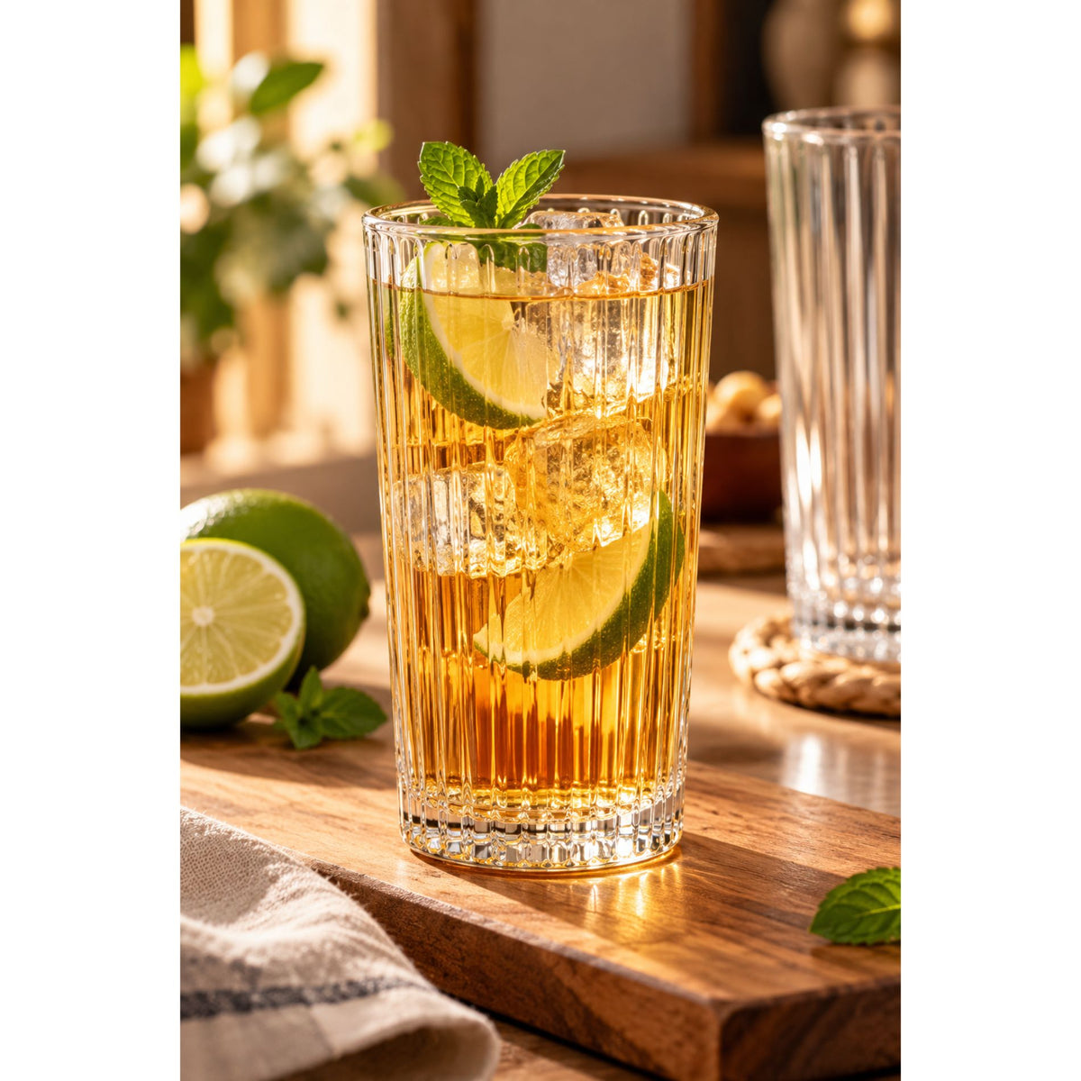 Set 6 Vasos Altos Cristar Santorini 414ml