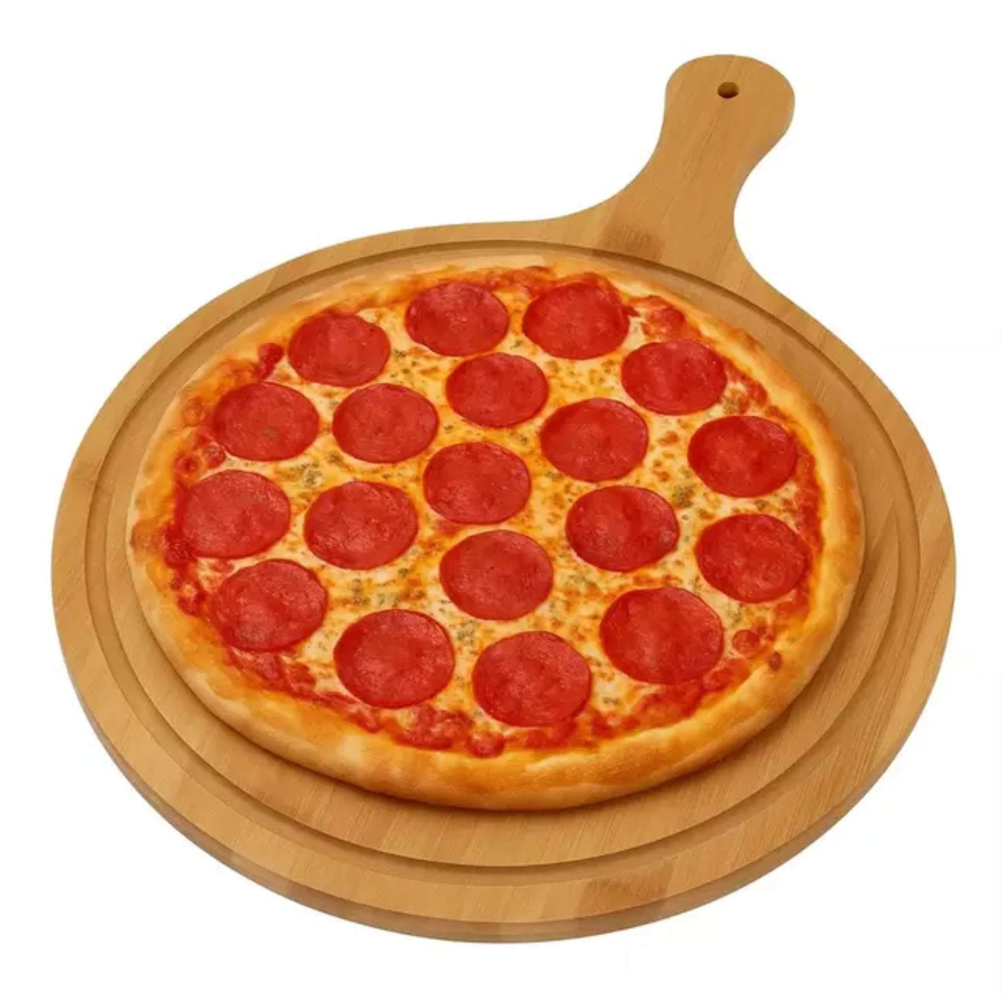 Tabla De Madera Pizza 33 x 45cm