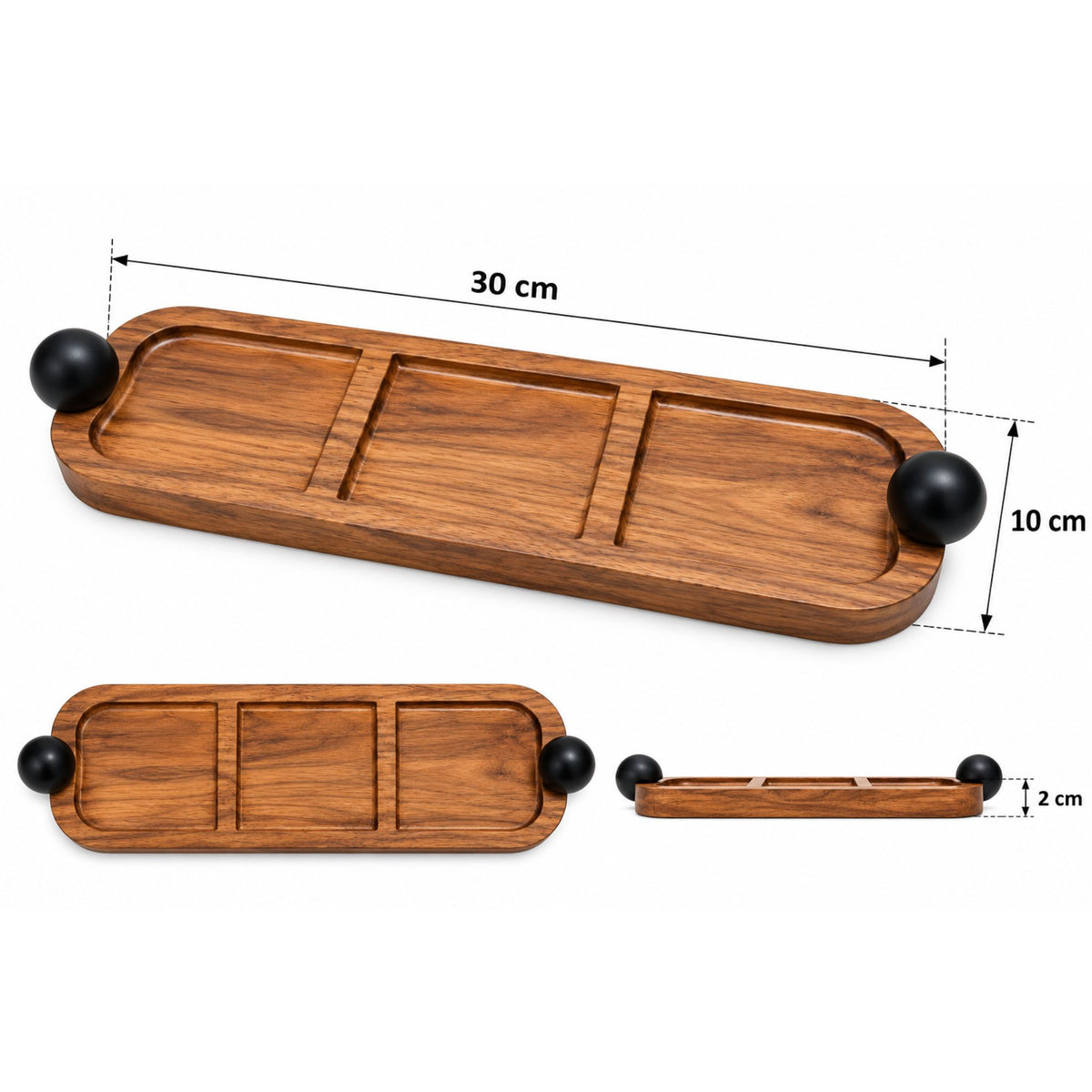 Tabla Picoteo Madera 30cm