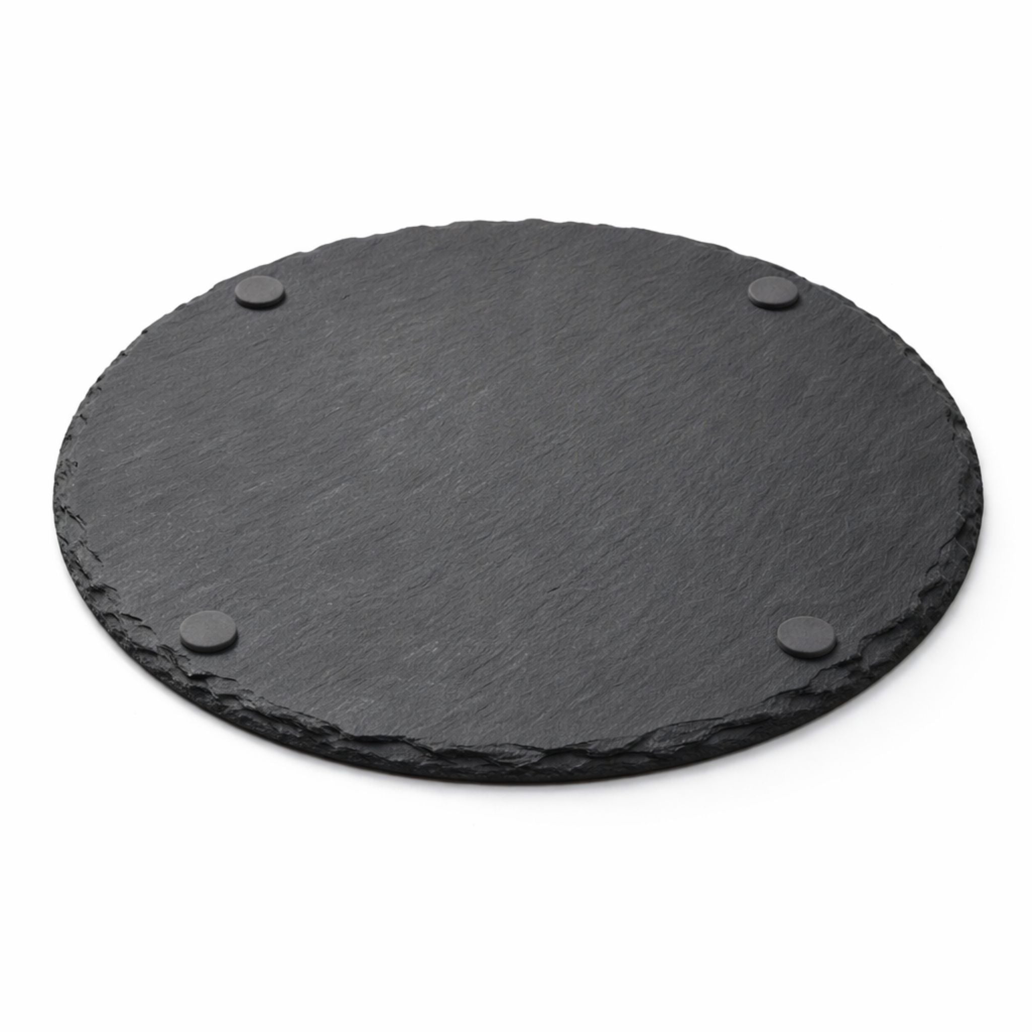 Plato Pizarra Piedra Circular 30cm