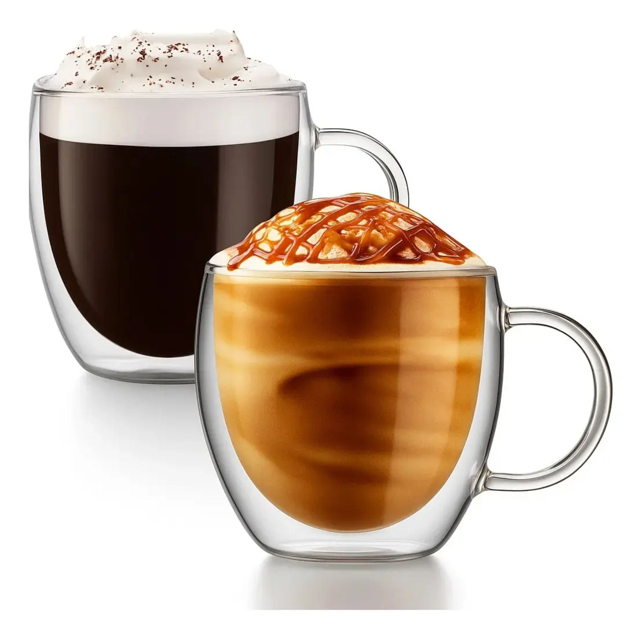 Tazas Doble Pared La Cream 180ml X2