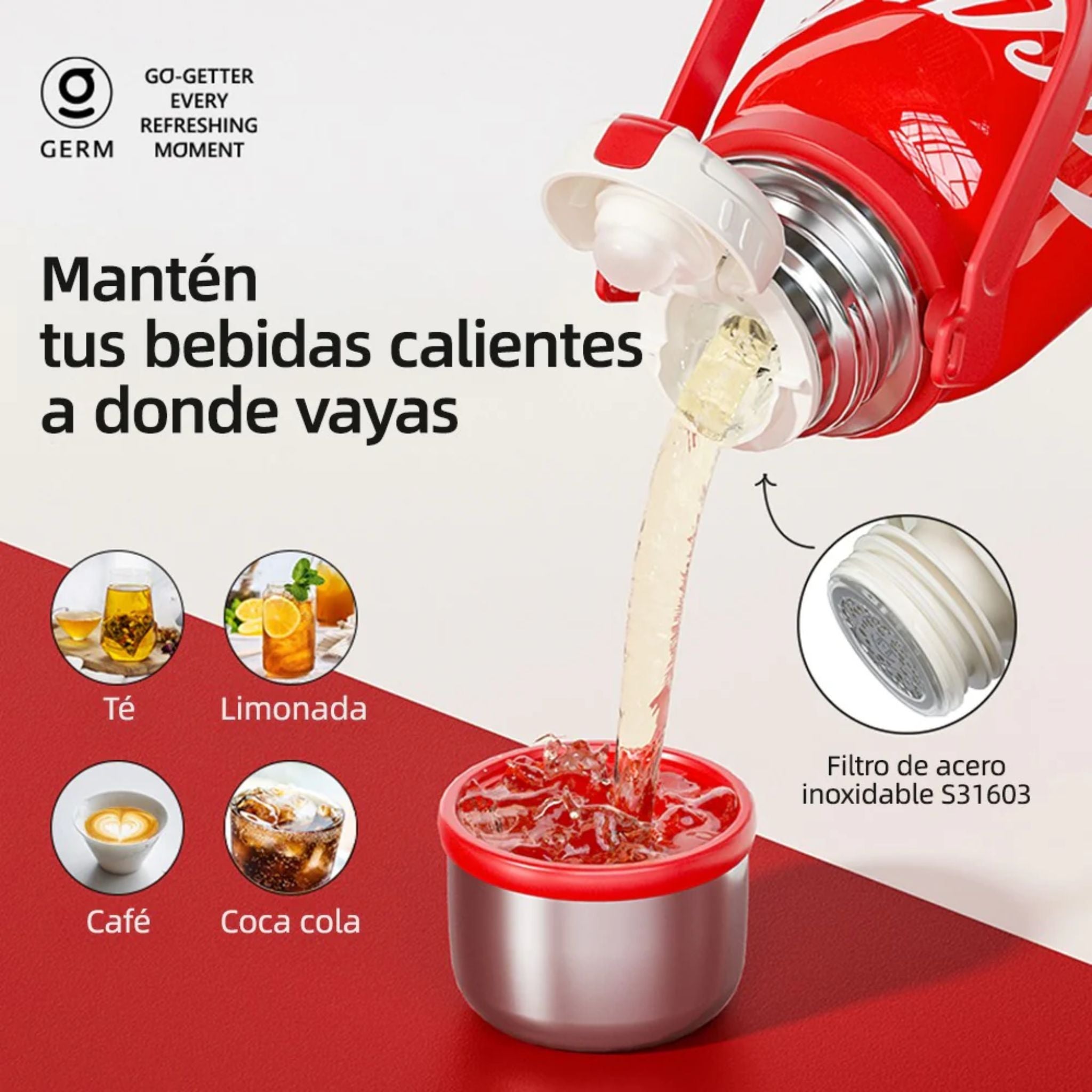 Termo Coca Cola Germ 1.2L