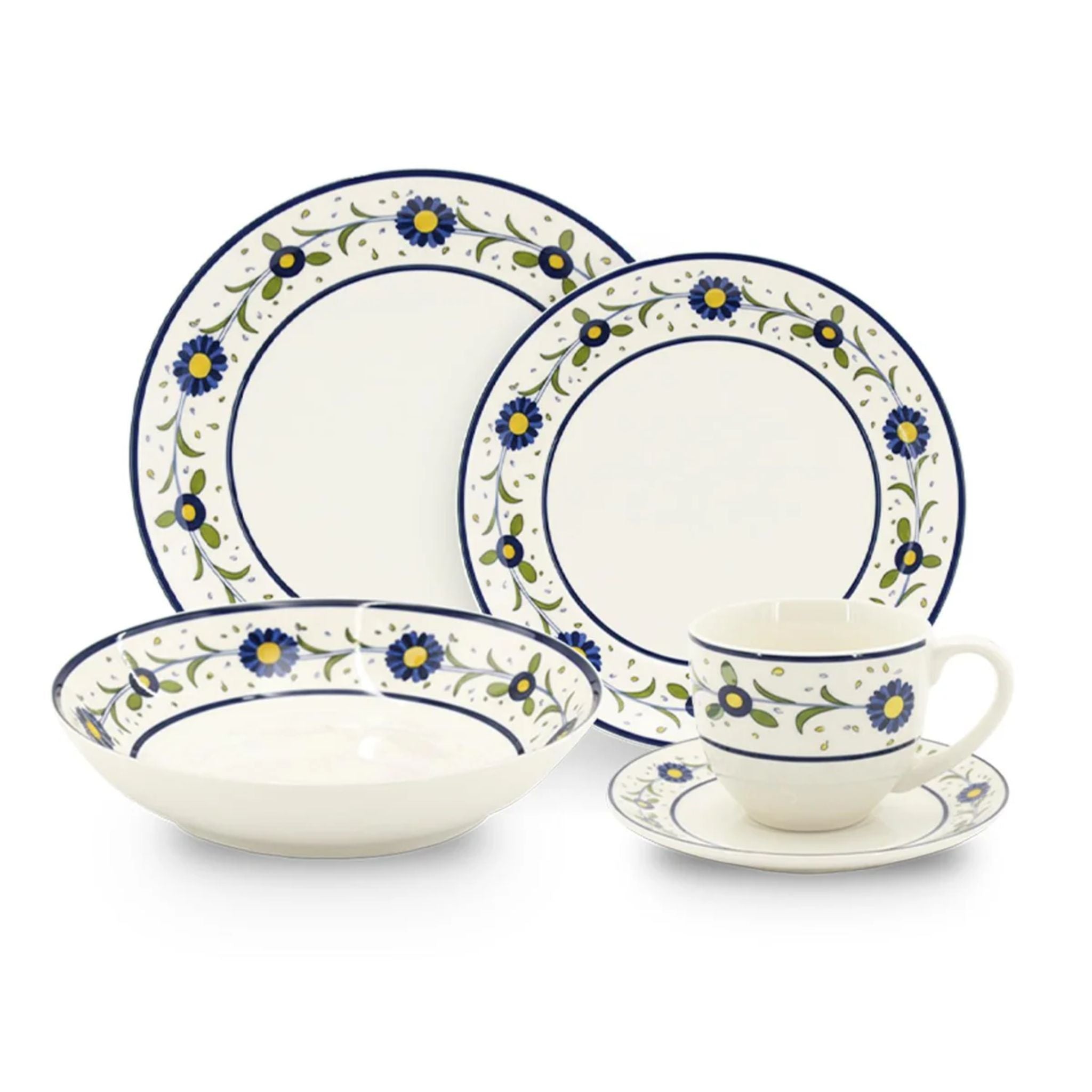 Juego De Vajilla Porcelana 30 Pzas Fiesole