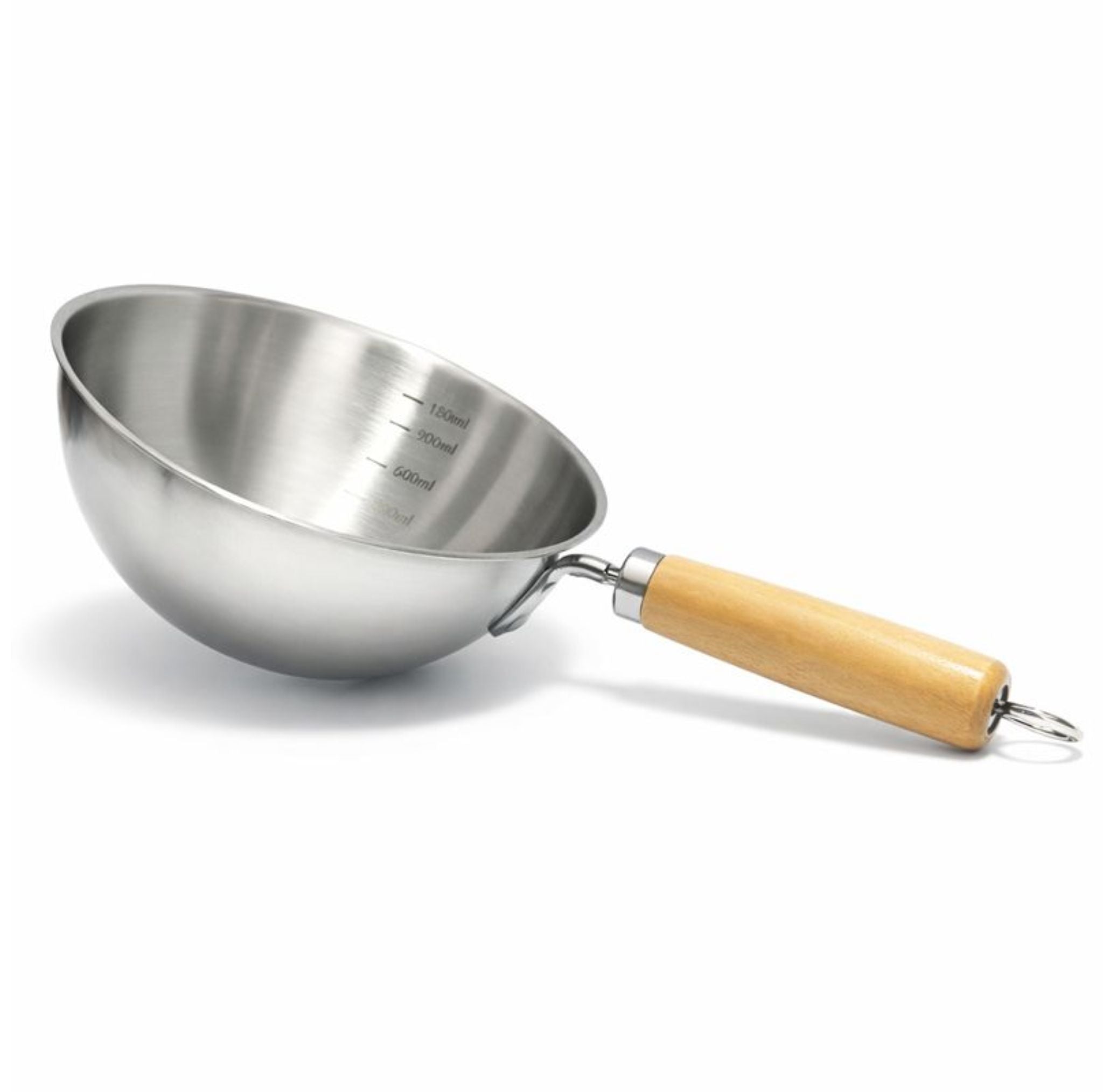 Wok Acero Con Escala Graduada 1.2L